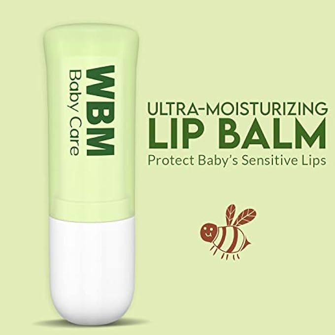 WBM CARE BABY LIP BALM,| CLEAN AND NATURAL | NON-TOXIC AND FRAGRANCE FREE - Image 2